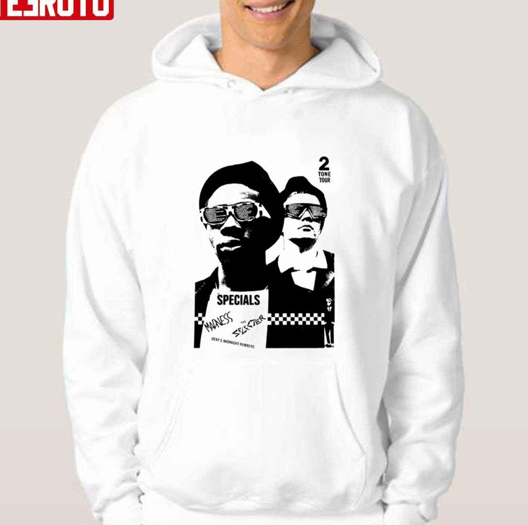Art Specials Band 2 Tone Tour Unisex Hoodie