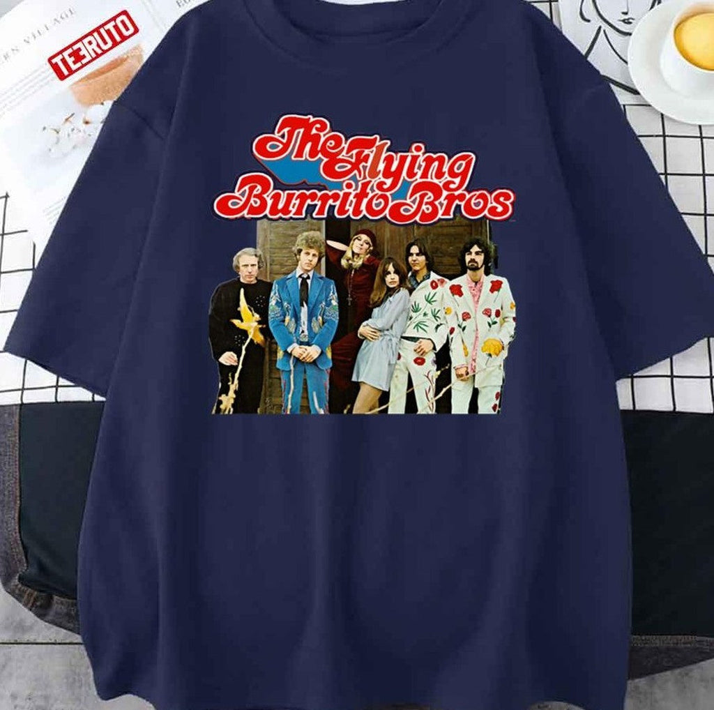 The Flying Burrito Bros Featuring Gram Parsons Unisex T-Shirt