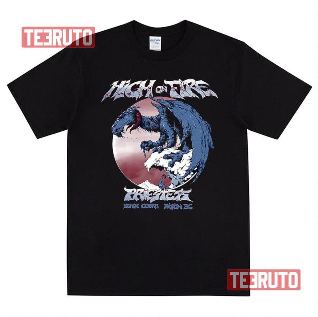 Store High On Fire Unisex T-Shirt