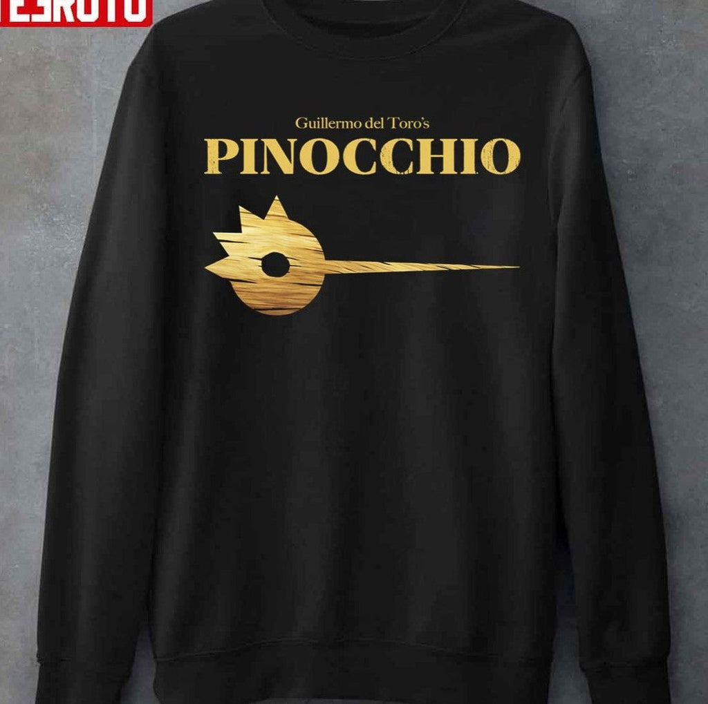 New Animated Movie Pinocchio Guillermo Del Toro's Unisex Sweatshirt