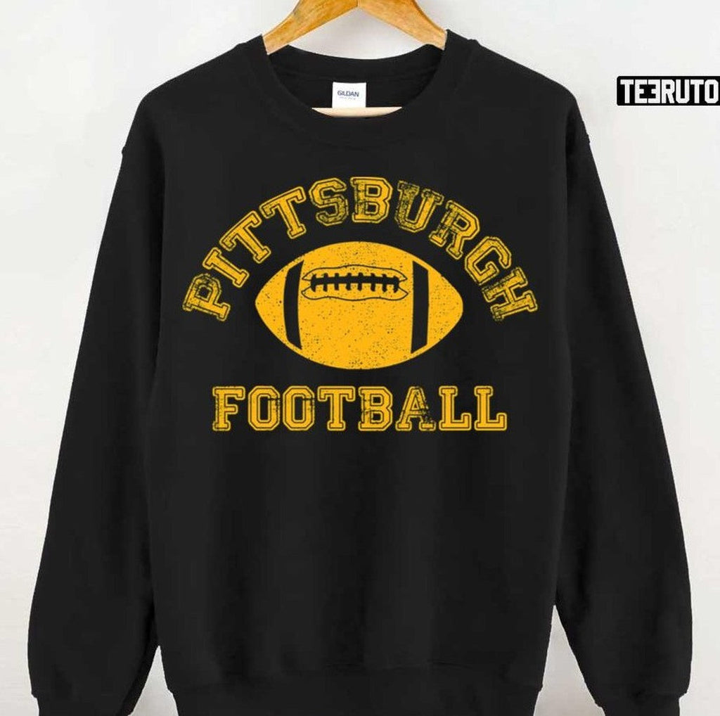 Pittsburgh Distressed Pro Football Team Unisex Sweatshirt