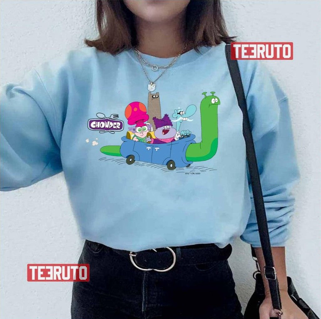 Mung Chowder Shnitzel &amp; Truffles In Snail Car Unisex T-Shirt