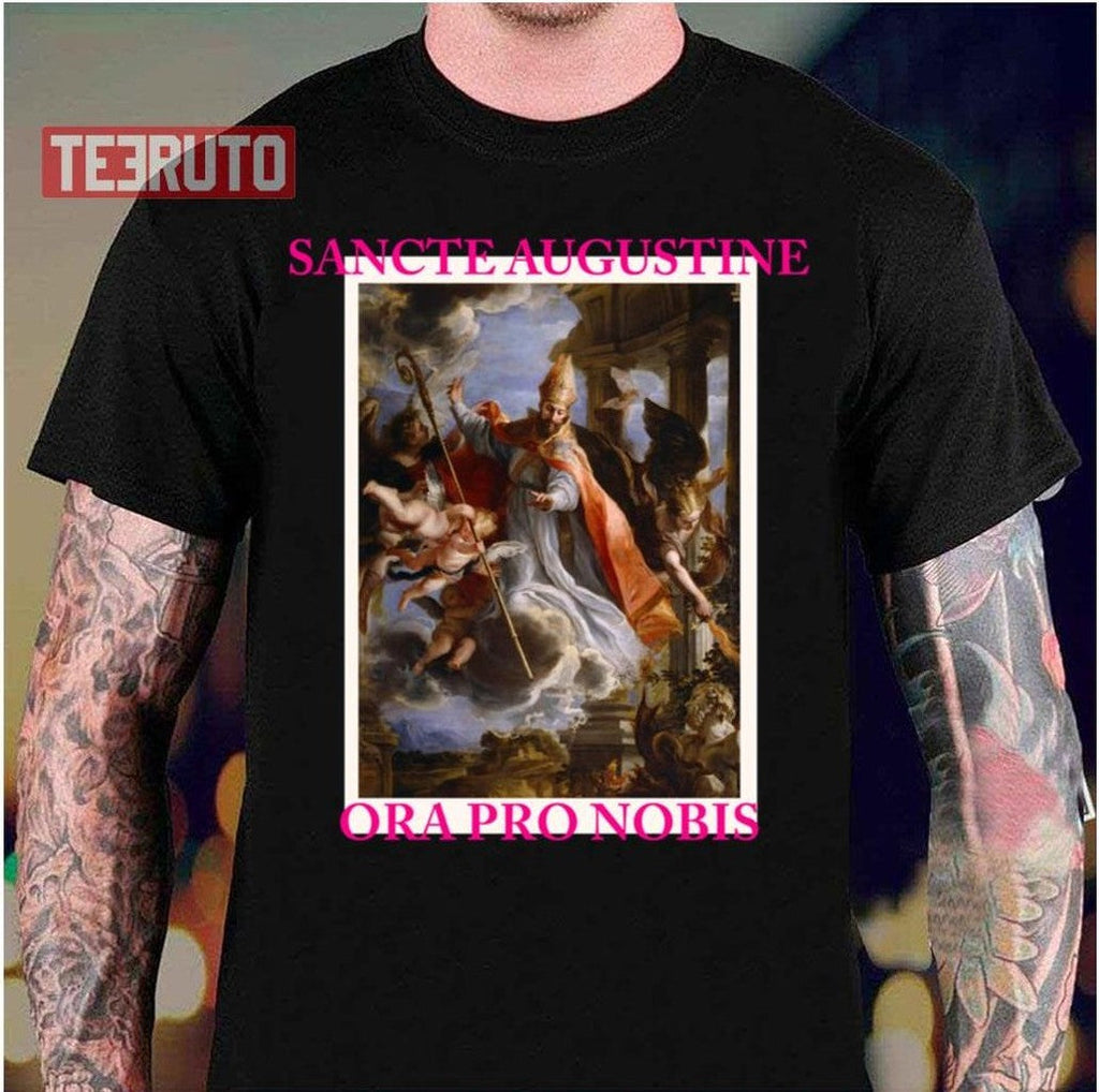 Saint Augustine Design Unisex T-Shirt
