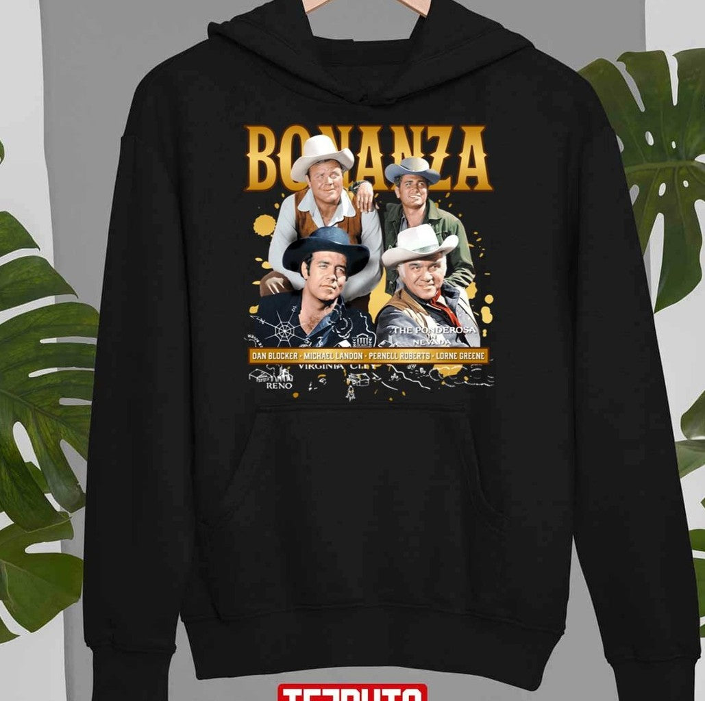 The Gun Slinging Adventures Of The Cartwright Clan Bonanza Unisex Sweatshirt