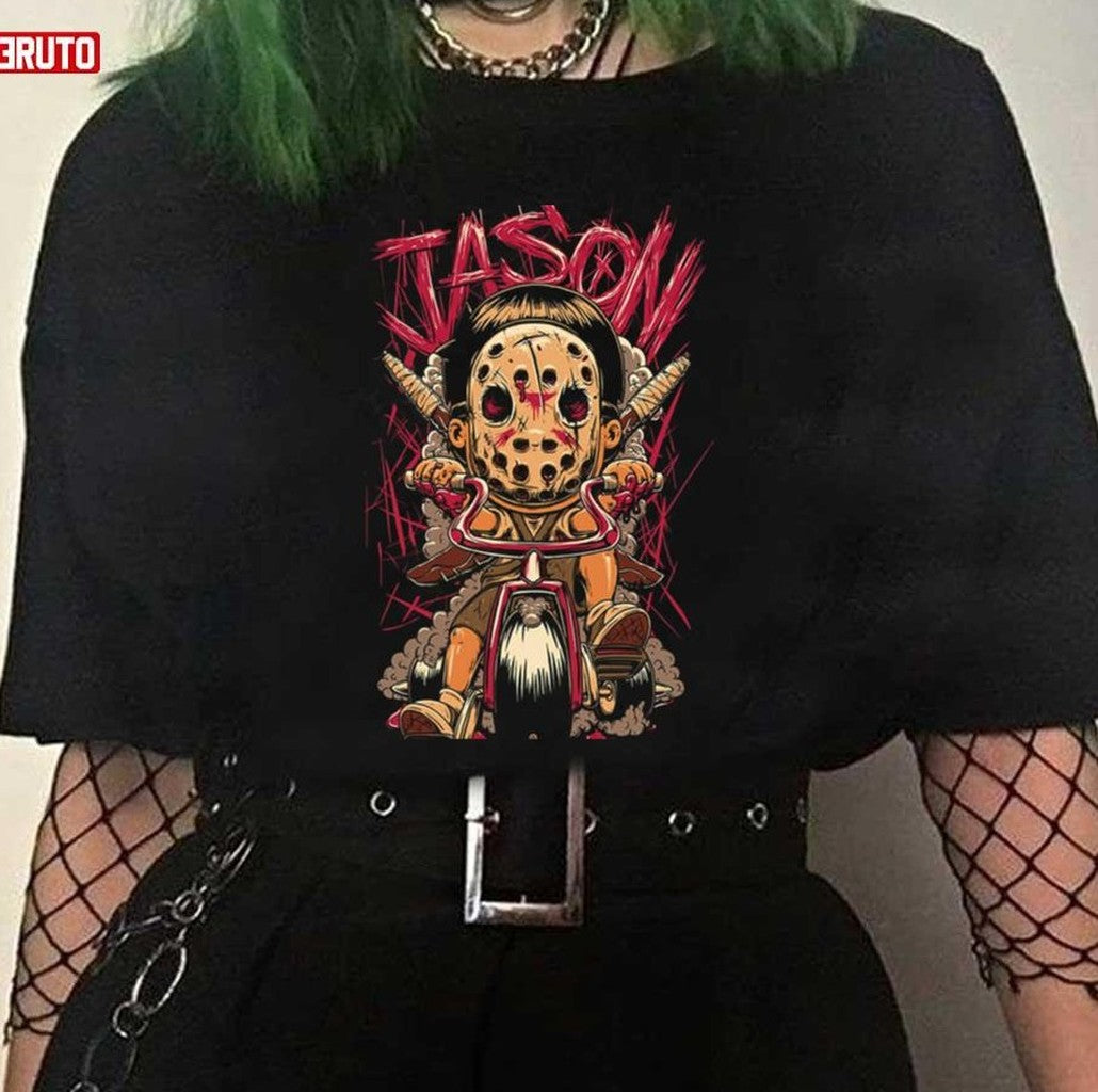 Biker Jason Vintage Unisex T-Shirt