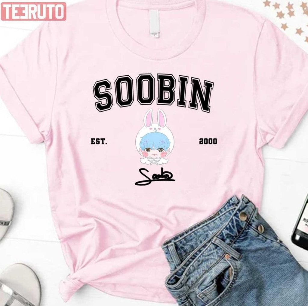 Soobin The Bunny Logo Tomorrow X Together Txt Unisex Sweatshirt
