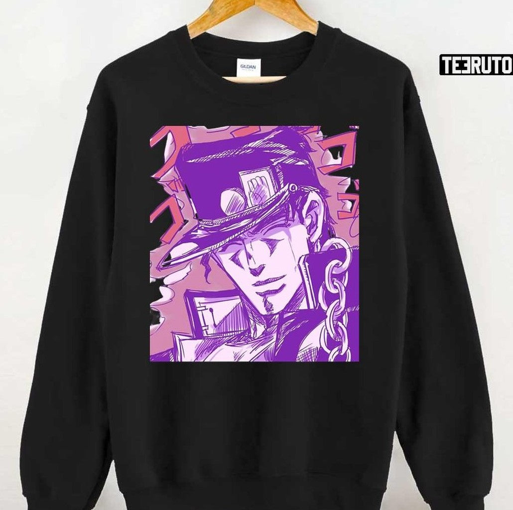 Smiling Jotaro Kujo JoJo's Bizarre Adventure Unisex T-shirt