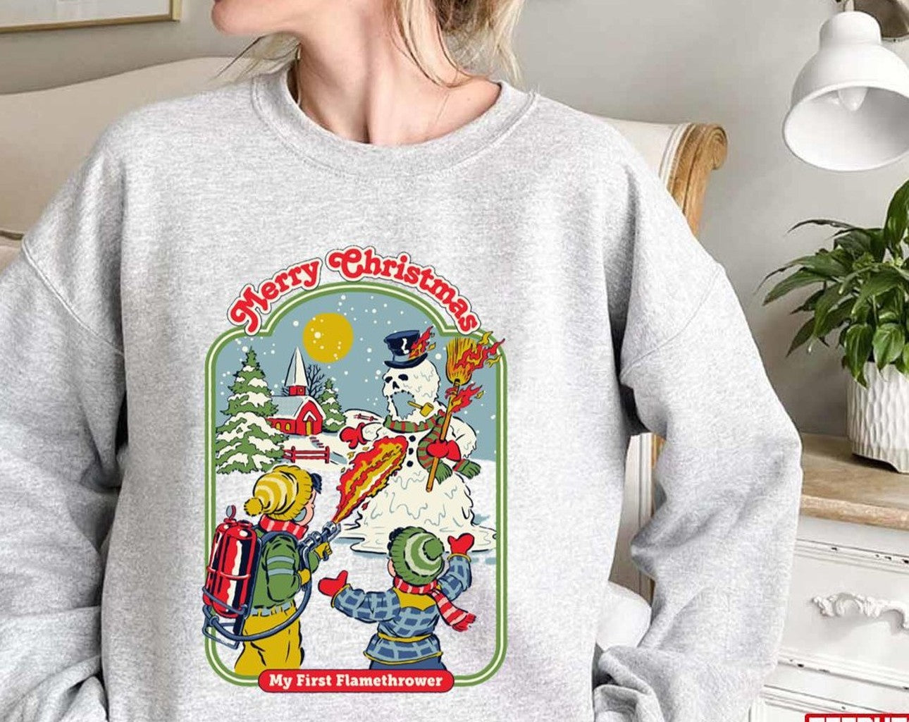 My First Flamethrower Unisex Sweatshirt