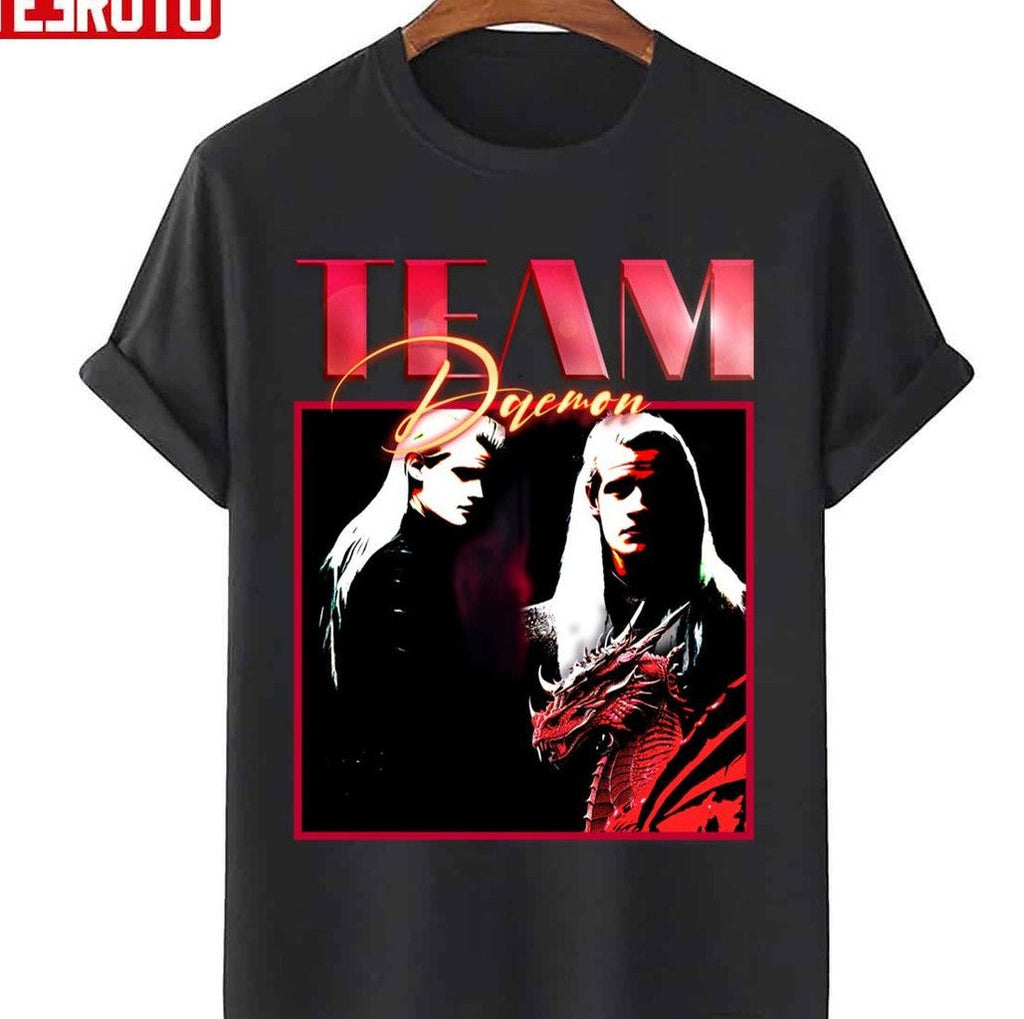 Team Daemon House Of The Dragon Retro Homepage 90s Graphic Unisex Sweatshirt
