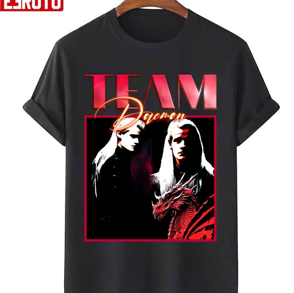Team Daemon House Of The Dragon Retro Homepage 90s Graphic Unisex Sweatshirt