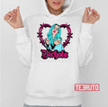 Bichota And Heart Tattoo Pink Karol G Unisex Hoodie