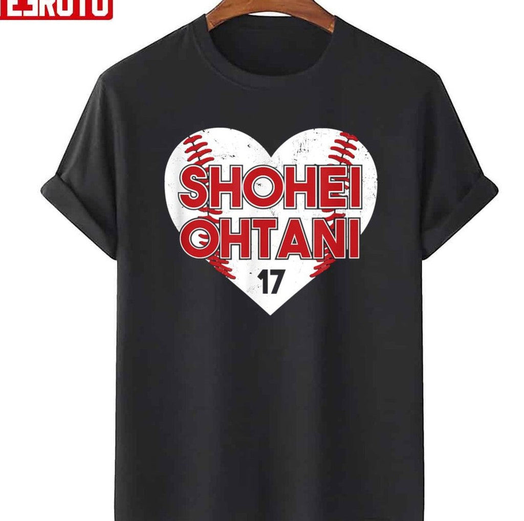 Baseball Heart Shohei Ohtani 17 Unisex Sweatshirt