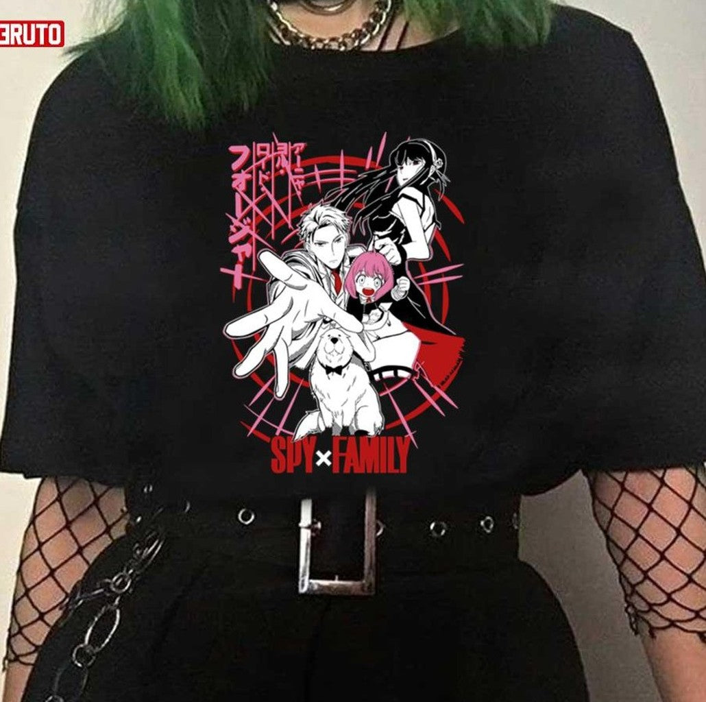 Anya’s Family Spy X Family Anime Artwork Unisex T-Shirt