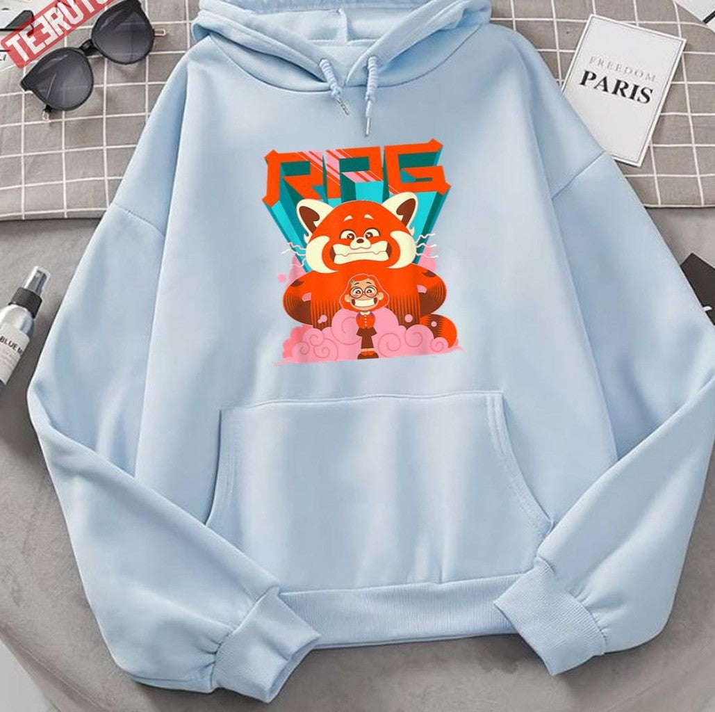 Rpg Turning Red Art Disey Movie 2022 Unisex Hoodie