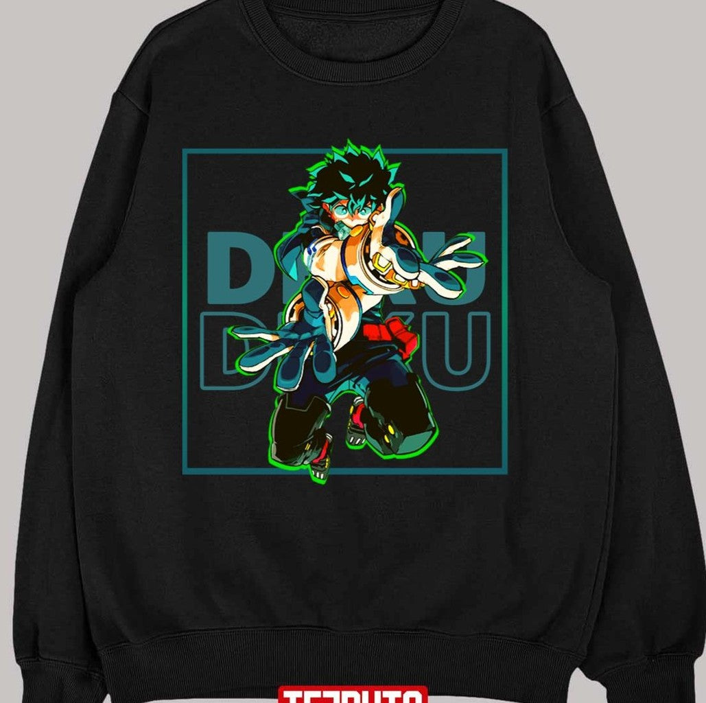 Retro Deku My Hero Academia Boku No Hero Academia New Art Unisex T-shirt
