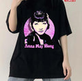 Retro Flower Anna May Wong Art Unisex T-shirt