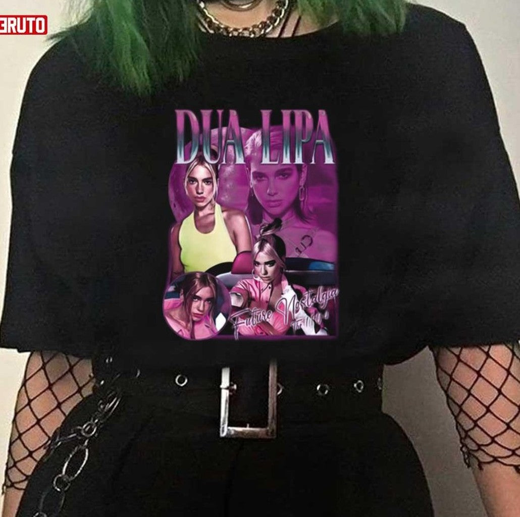 Singer Dua Lipa Vintage Unisex T-Shirt