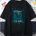 Parody The Shape of Water The Shape Of Venom Aqua Blue Unisex T-Shirt