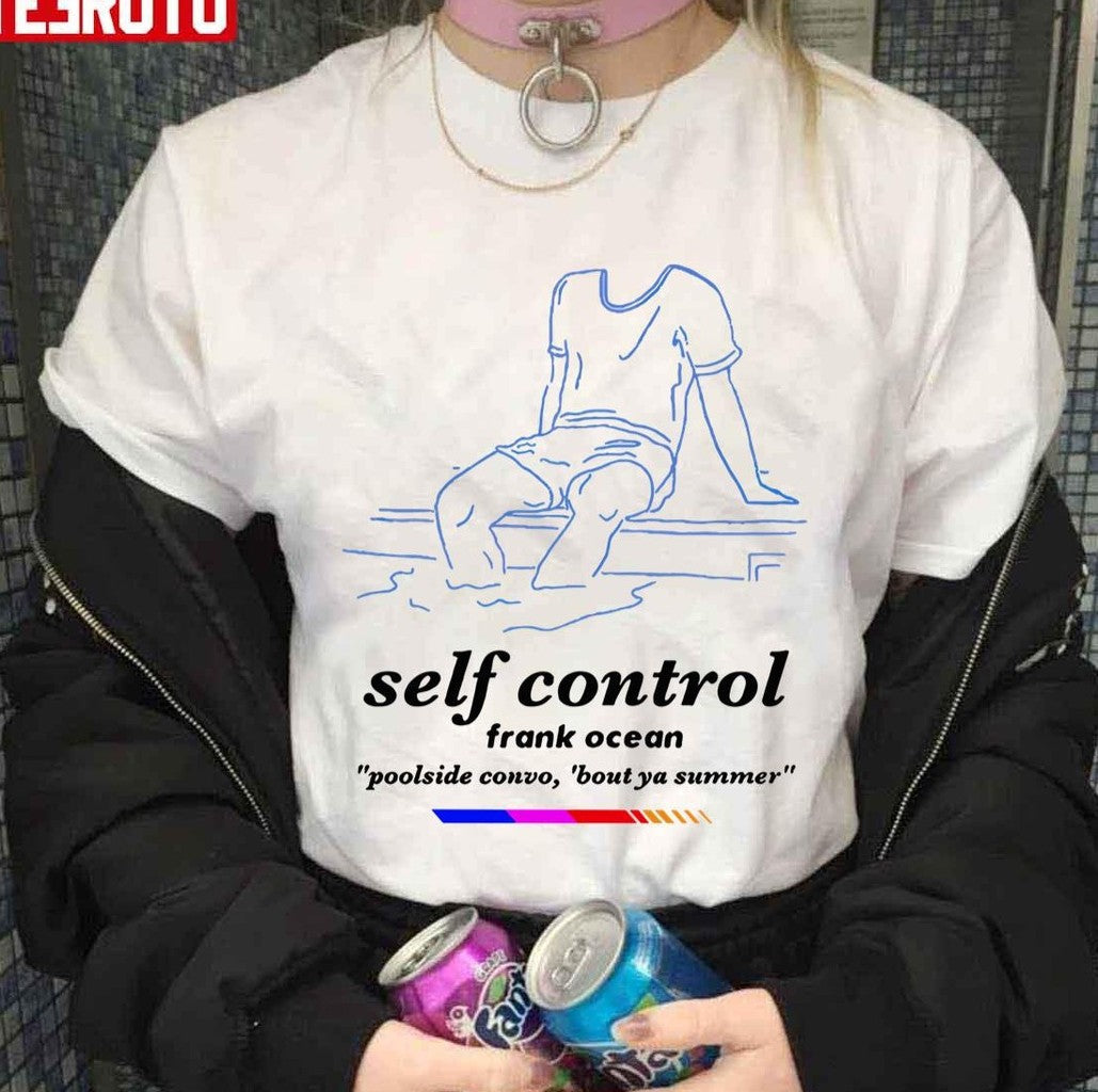 Poolside Convo Frank Ocean Blond Self Control Unisex T-shirt
