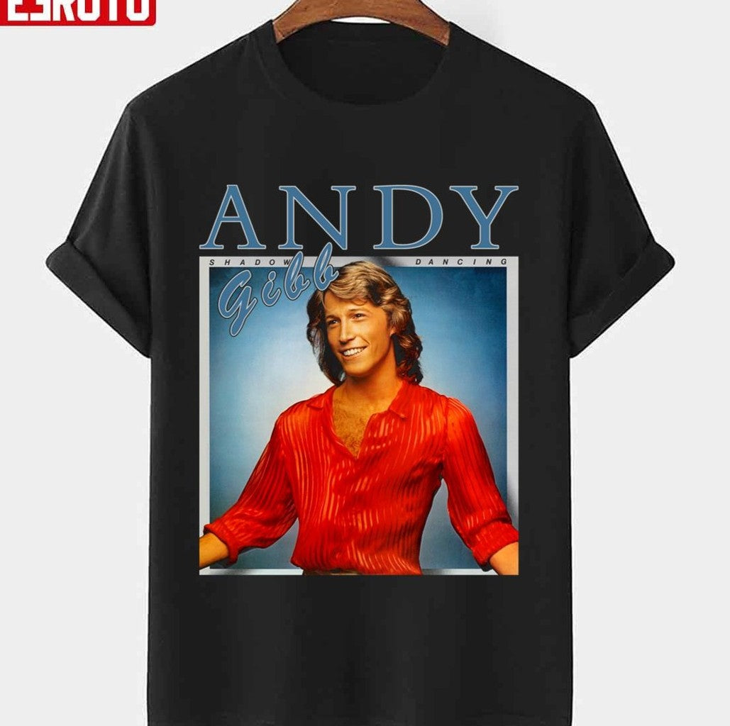 Shadow Dancing Andy Gibb Unisex T-Shirt