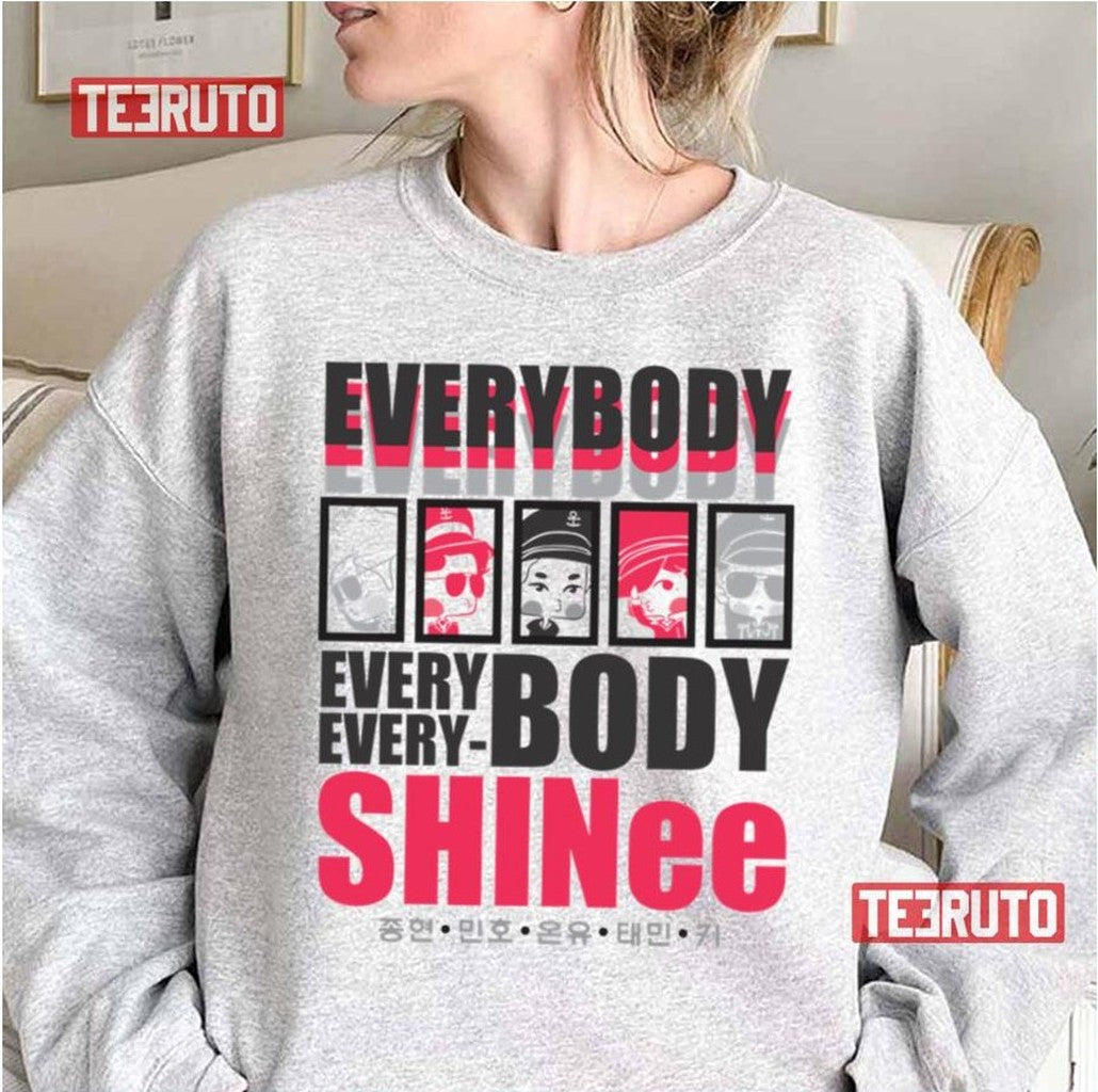 Shinee Chibi Everybody Unisex Sweatshirt