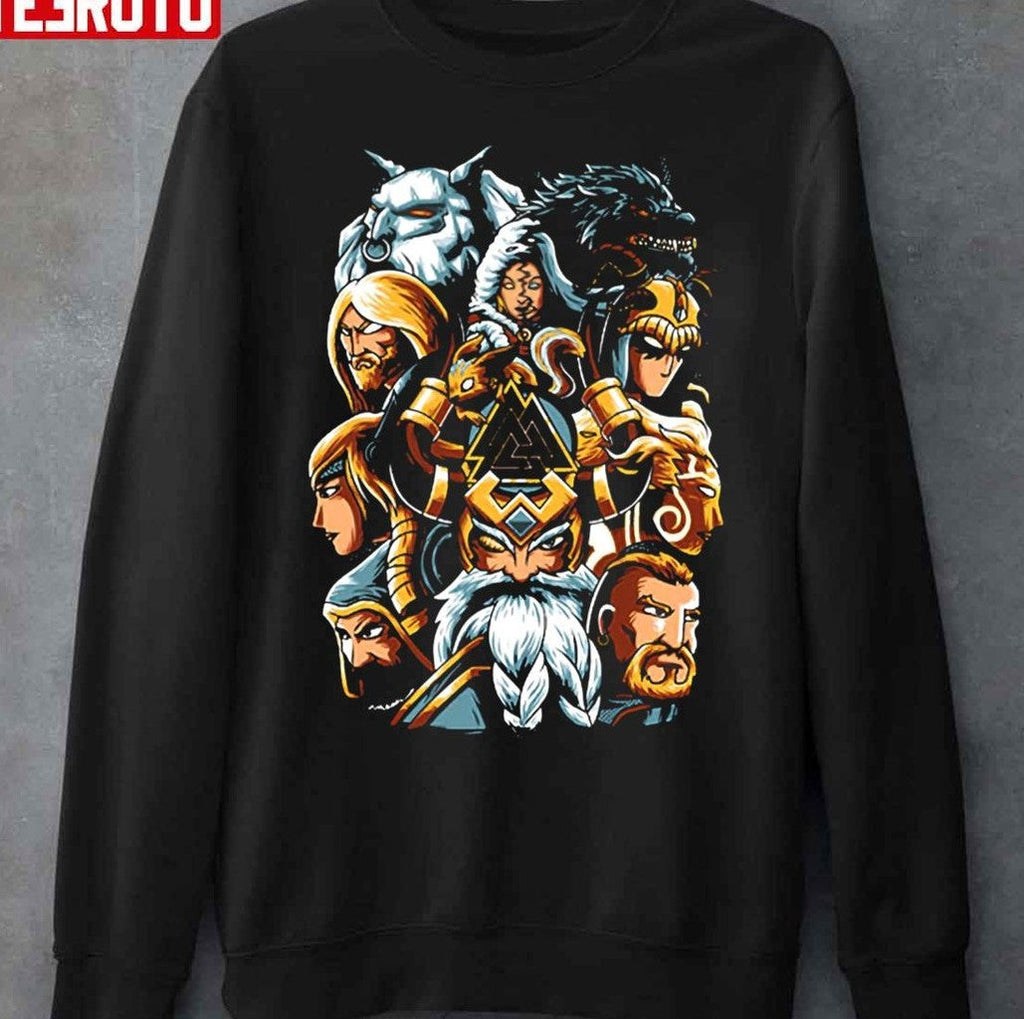 Smite Game Fanart Unisex Sweatshirt