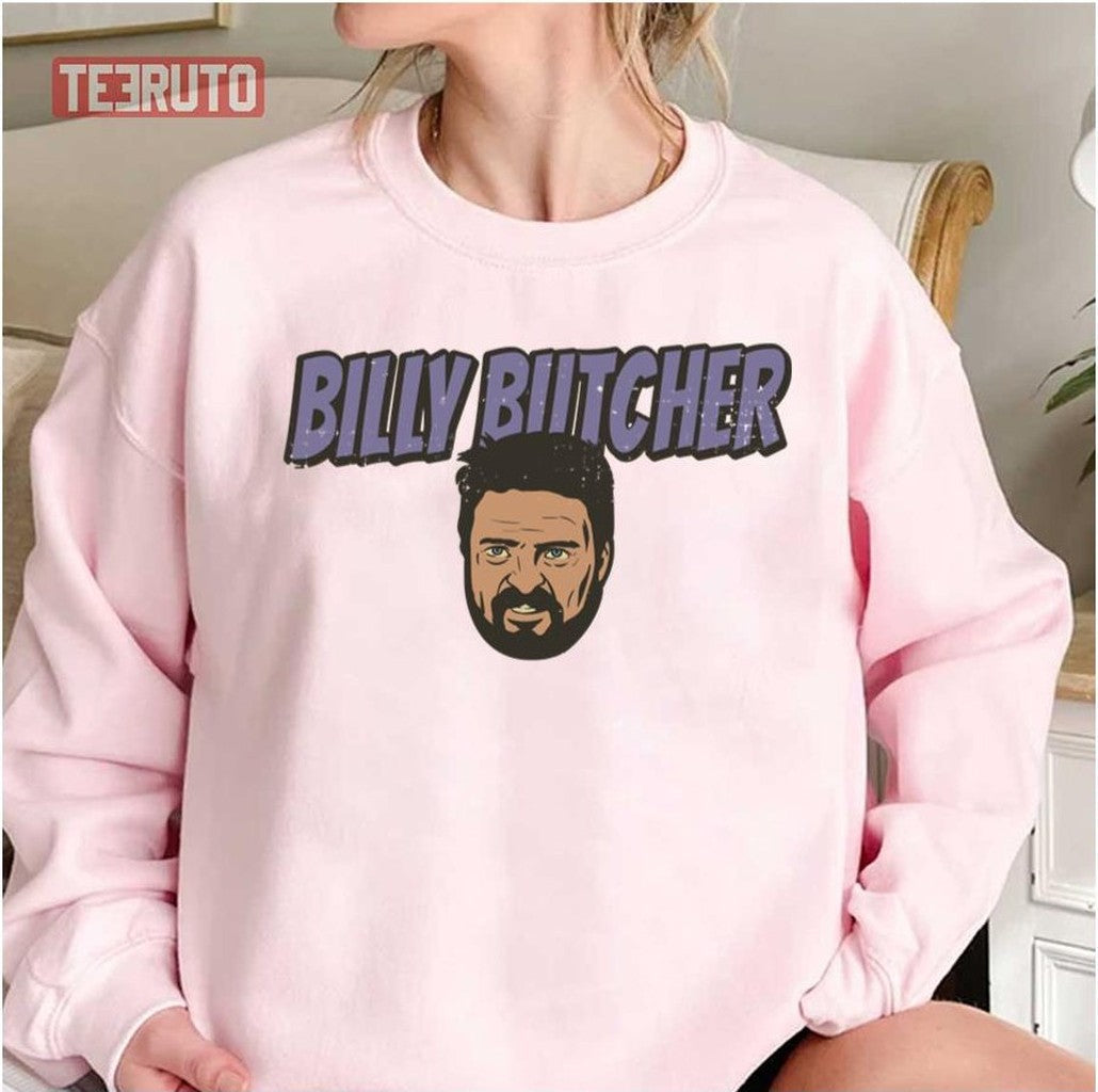 Billy Butcher Logo Design The Boys Unisex Sweatshirt