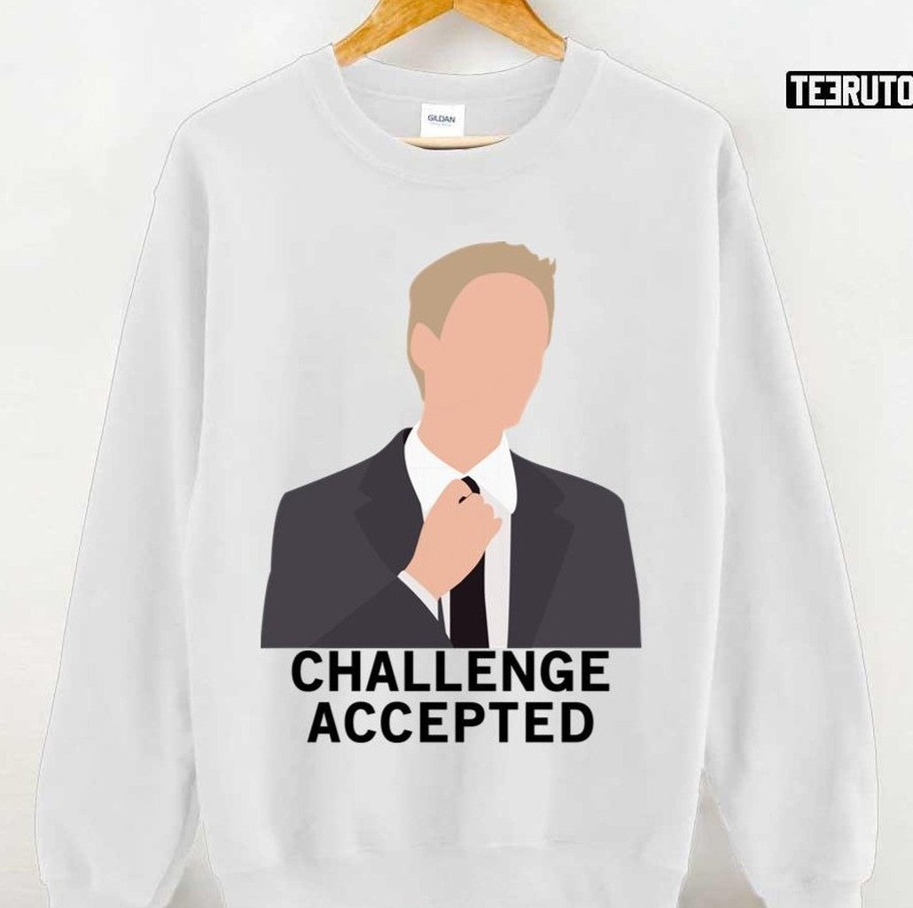 Barney Stinson Challenge Accepted How I Met Your Mother Unisex T-Shirt