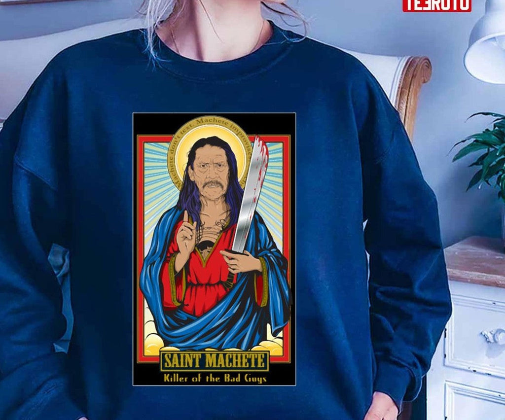 Saint Machette Killer Of The Bad Guys Unisex T-Shirt