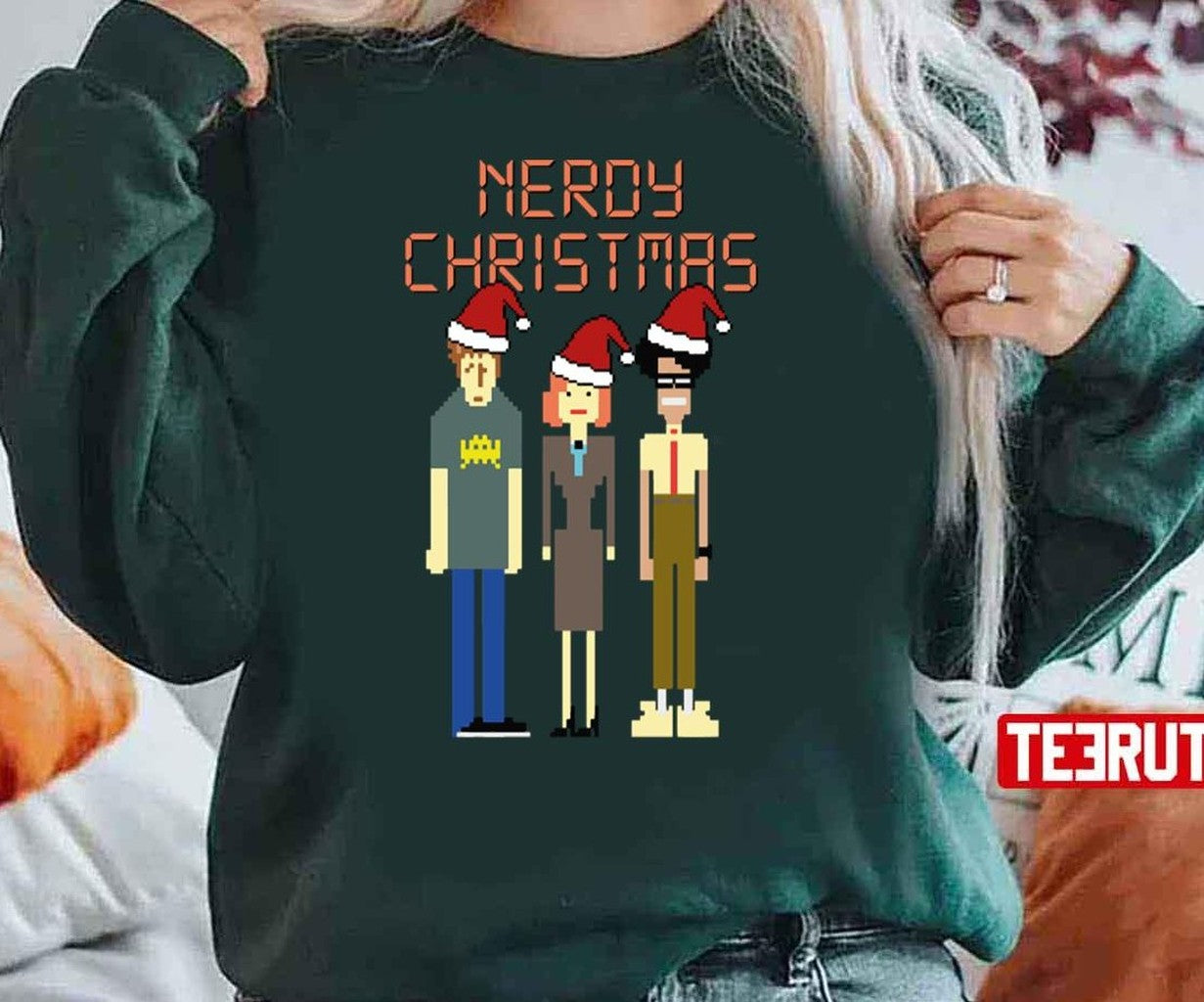 Nerdy Christmas Unisex Sweatshirt