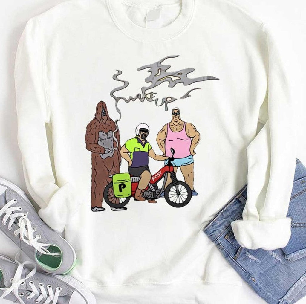 Sassy Lez Mike Nolan Wake Up The Big Lez Show Unisex Hoodie