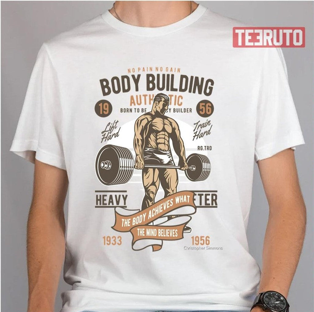 Authentic Bodybuilding Unisex T-Shirt