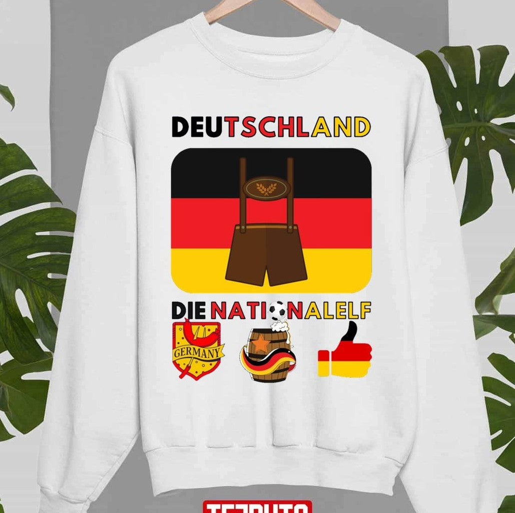 Team Deutschland German National Football Team Unisex Sweatshirt