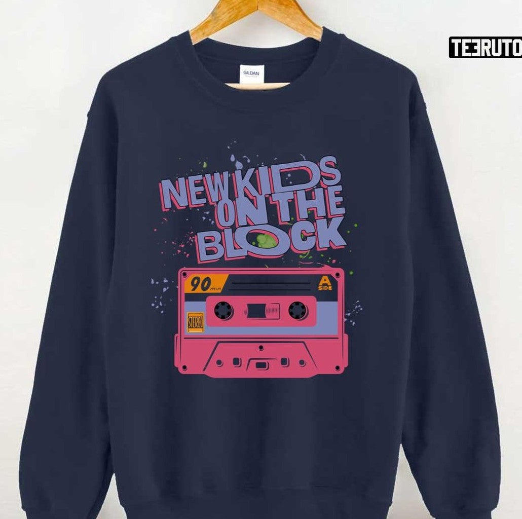 Pink Cassette NKOTB New Kids On The Block Unisex Sweatshirt