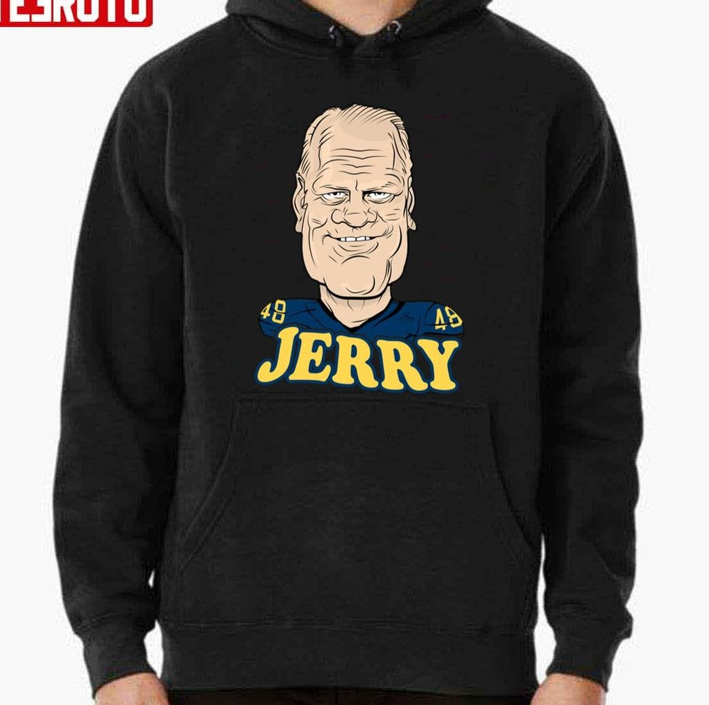 Big Jerry Cartoon Art Gerald Ford Unisex Hoodie