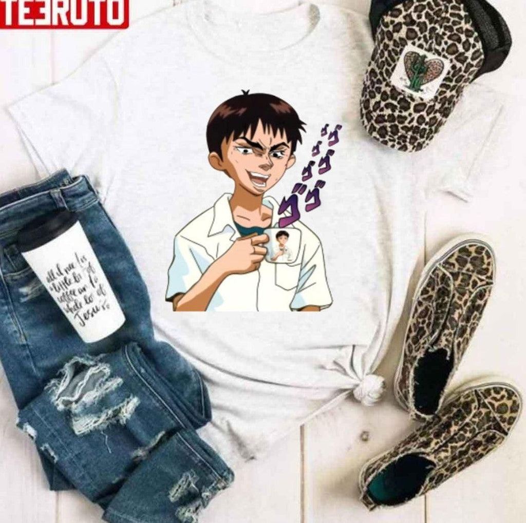 Shinji Ikari Coffee Comic Cute Meme Neon Genesis Evangelion Unisex Hoodie