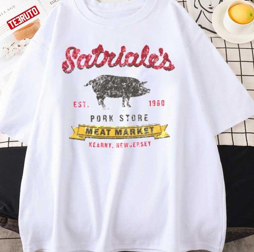 Satriale's Pork Store Meat Market Logo The Soprano Unisex Sweatshirt