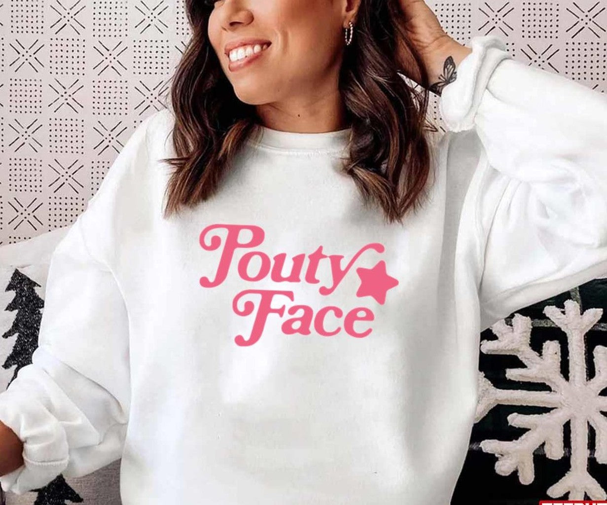 Pouty Face Pink Addison Rae Unisex Hoodie