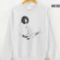 Playing Guitar Lindsey Buckingham Premium Unisex Sweatshirt