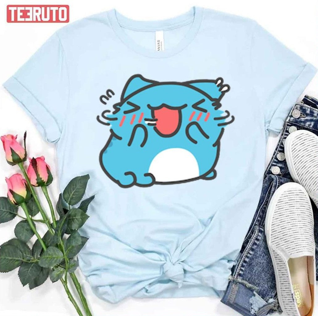 Surprised Shying Bugcat Capoo Unisex T-Shirt