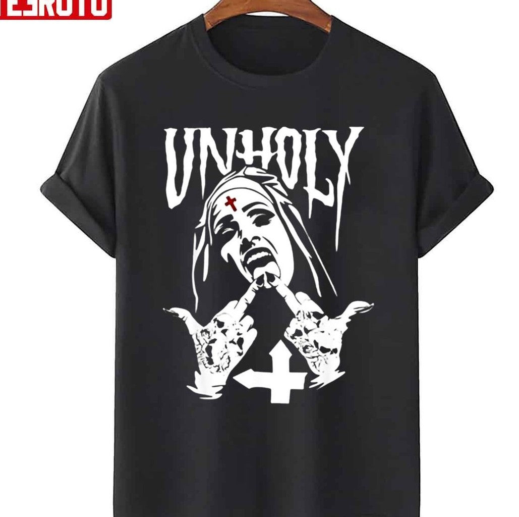 Satanic Nun Tattoos Unholy Unisex Sweatshirt