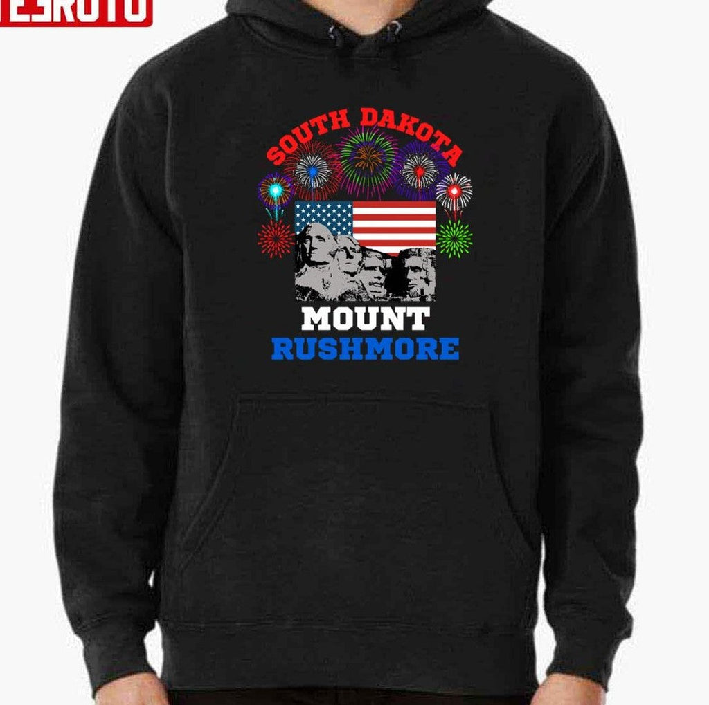 South Dakota Mount Rushmore 4th Of July Unisex T-Shirt