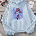 Polearm Weapon Chibi Rosaria Genshin Impact Unisex Hoodie