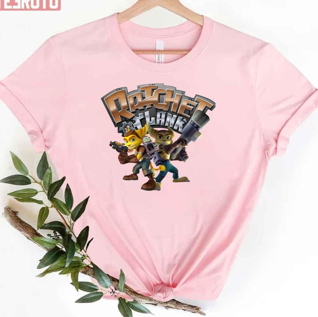 Attitude Is A Little Thing Sesuatu Ratchet &amp; Clank Game Unisex T-Shirt