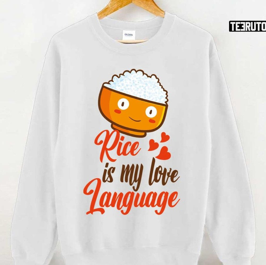 Rice Is My Love Language Unisex Hoodie
