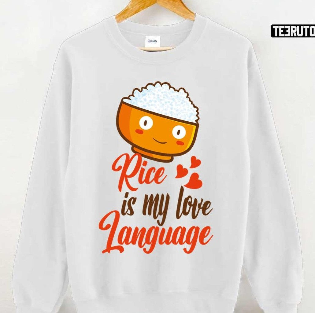 Rice Is My Love Language Unisex Hoodie