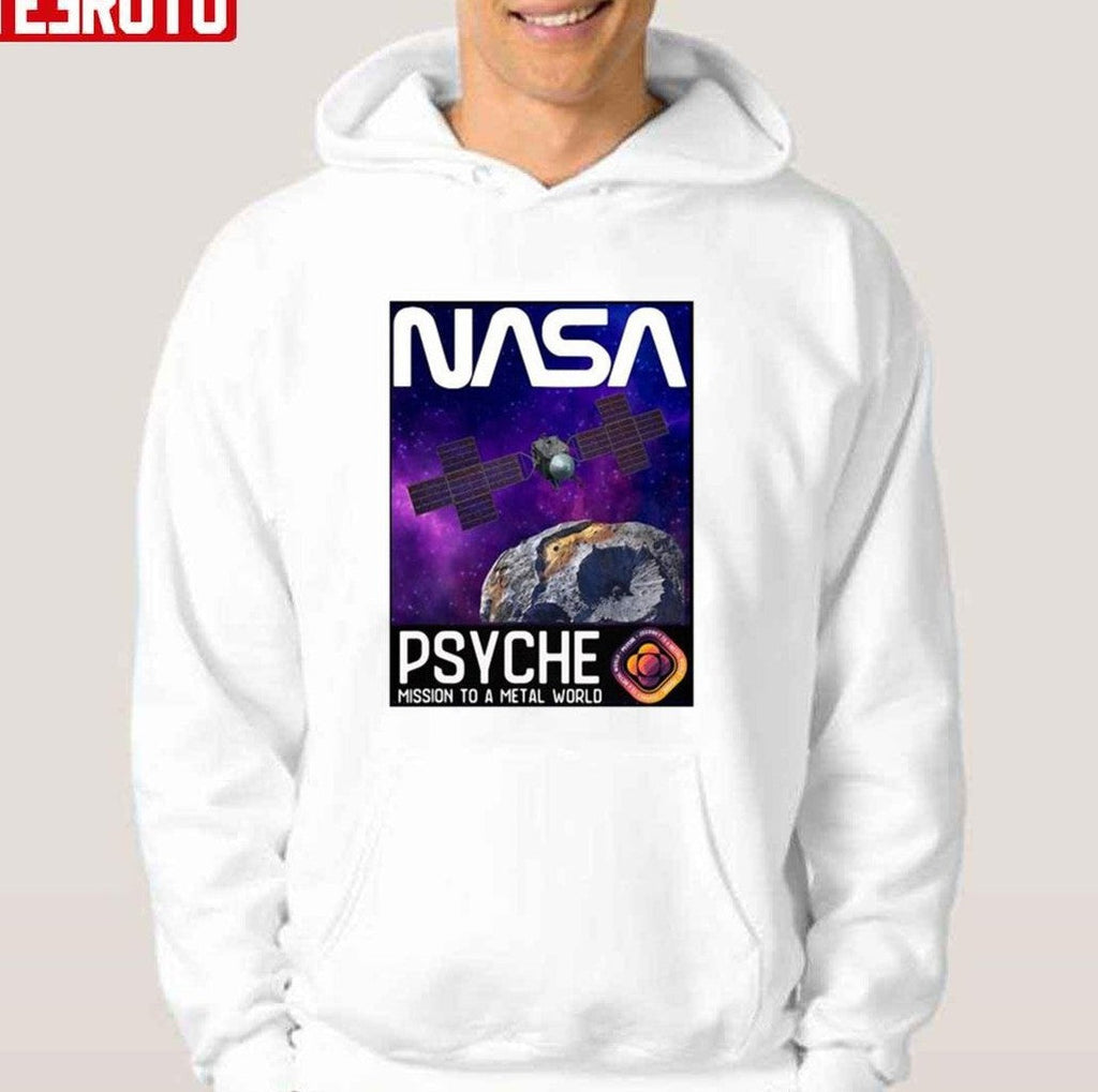 Nasa Psyche Asteroid Psyche Mission To A Metal World Unisex T-Shirt