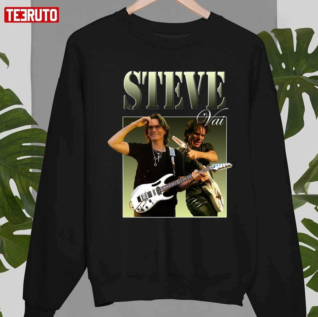 Steve Vai Guitarist Homepage Graphic Unisex T-shirt