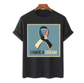 Ribbon Martin Luther King Jr Mlk Day Unisex T-Shirt