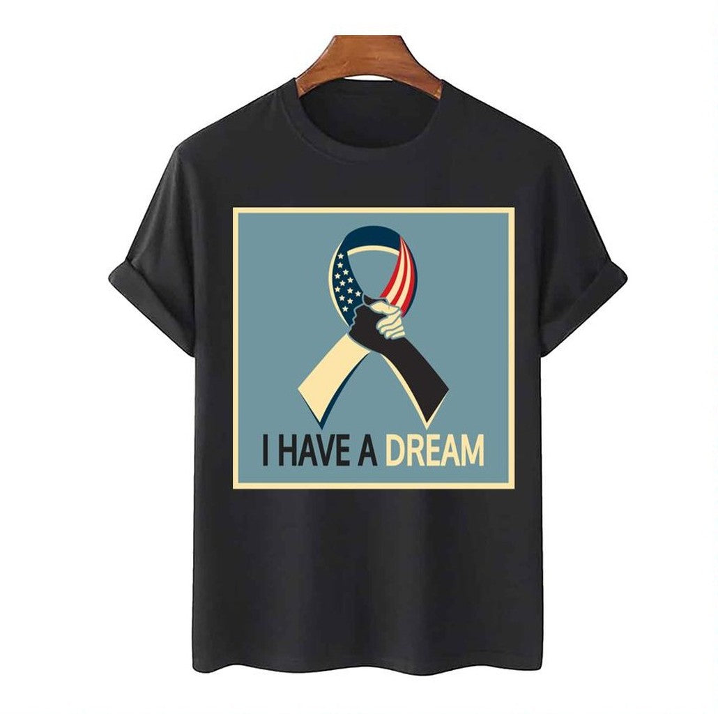 Ribbon Martin Luther King Jr Mlk Day Unisex T-Shirt